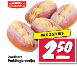 Nettorama Zoethart Puddingbroodjes aanbieding