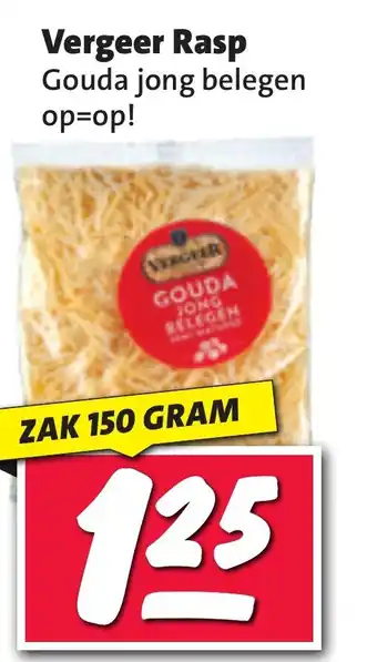 Nettorama Vergeer Rasp aanbieding