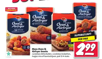 Nettorama Mora Oven & Airfryer Snacks aanbieding