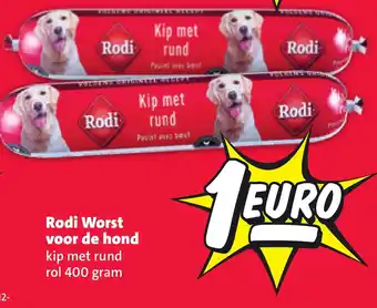 Nettorama Rodi Worst voor de hond aanbieding