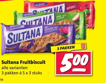 Nettorama Sultana Fruitbiscuit aanbieding