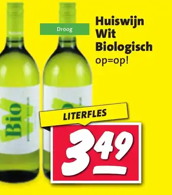 Nettorama Huiswijn Wit Biologisch aanbieding