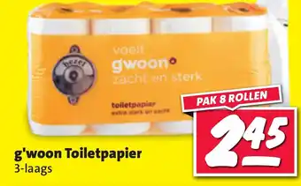 Nettorama g'woon Toiletpapier aanbieding