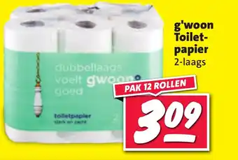 Nettorama g'woon Toiletpapier aanbieding