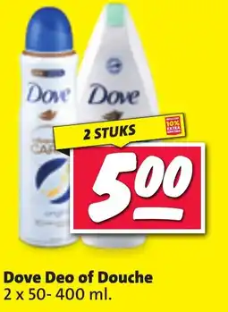 Nettorama Dove Deo of Douche aanbieding