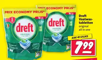 Nettorama Dreft Vaatwas tabletten aanbieding