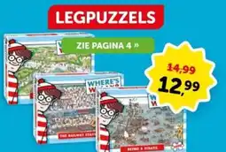 Boekenvoordeel LEGPUZZELS aanbieding