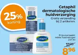 Trekpleister Cetaphil dermatologische huidverzorging aanbieding