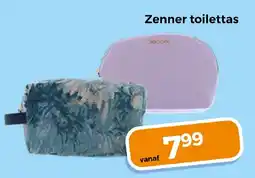 Trekpleister Zenner toilettas aanbieding