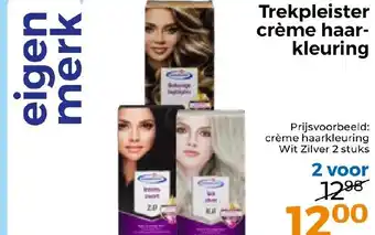 Trekpleister Trekpleister crème haar kleuring aanbieding