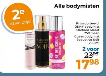 Trekpleister Alle bodymisten aanbieding