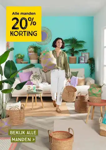 Xenos Alle manden 20% KORTING aanbieding