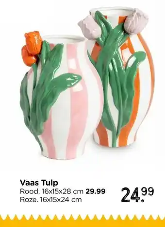 Xenos Vaas Tulp aanbieding