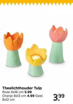 Xenos Theelichthouder Tulp aanbieding