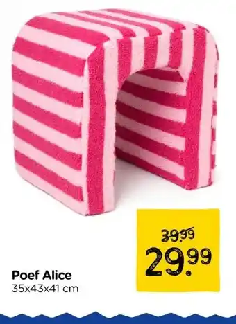 Xenos Poef Alice aanbieding