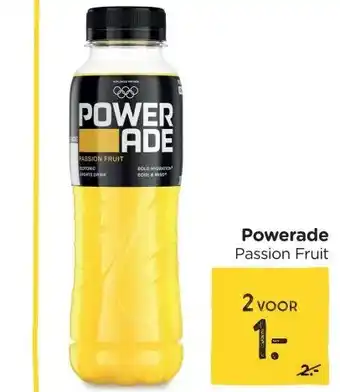 Xenos Powerade Passion Fruit aanbieding
