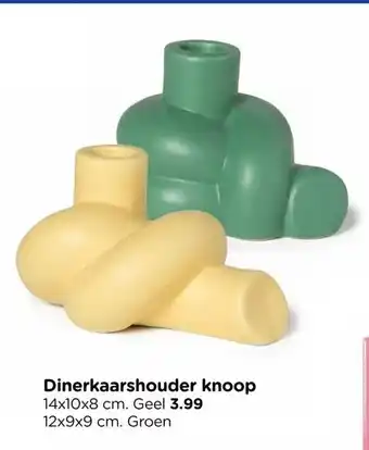 Xenos Dinerkaarshouder knoop aanbieding