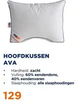 TotaalBED Hoofdkussen Ava | dons | aanbieding