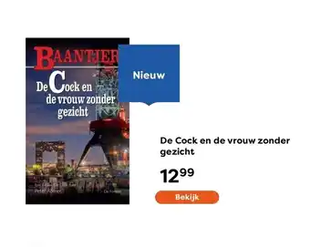 The Read Shop De Cock en de vrouw zonder gezicht aanbieding