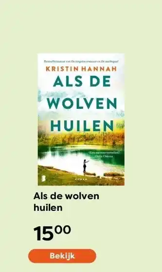 The Read Shop Als de wolven huilen aanbieding