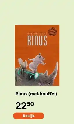 The Read Shop Rinus (met knuffel) aanbieding