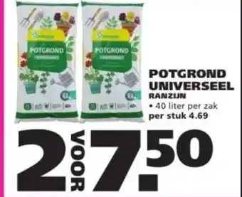 Ranzijn Potgrond universeel ranzun aanbieding