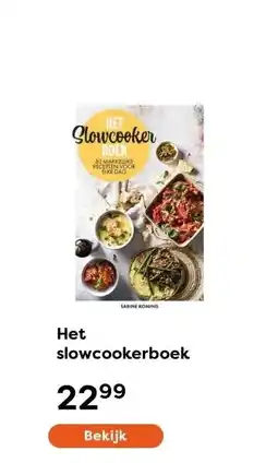 The Read Shop Het slowcookerboek aanbieding