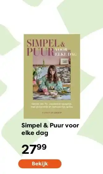 The Read Shop Simpel & Puur voor elke dag aanbieding