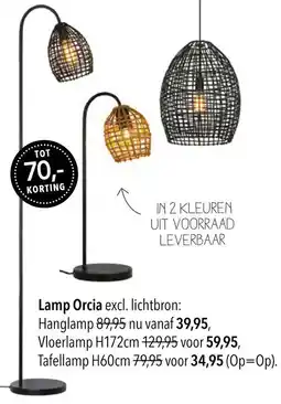 Pronto wonen Lamp Orcia aanbieding