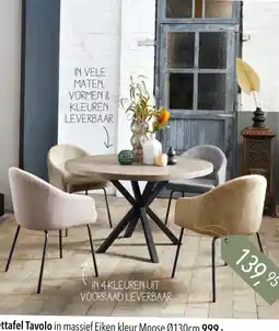 Pronto wonen Eettafel Tavolo aanbieding