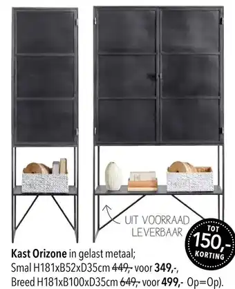 Pronto wonen Kast Orizone aanbieding