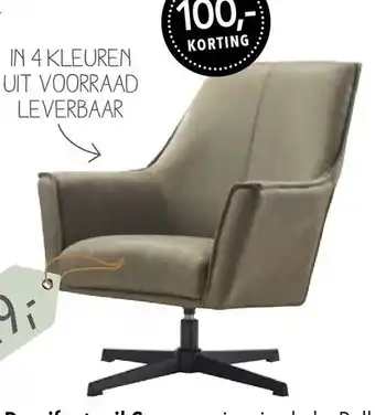 Pronto wonen Draaifauteuil Campana aanbieding