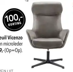 Pronto wonen Draaifauteuil Vicenzo aanbieding