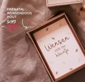 Prenatal Prénatal wensendoos hout aanbieding