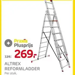 Praxis ALTREX REFORMLADDER aanbieding