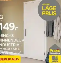 Praxis SENCYS BINNENDEUR INDUSTRIAL aanbieding