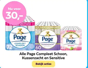 Plein.nl Alle Page Compleet Schoon, Kussenzacht en Sensitive aanbieding