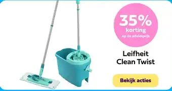 Plein.nl Leifheit Clean Twist aanbieding