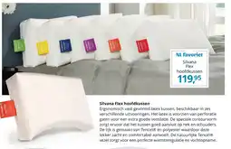 NLslaapt Silvana Flex hoofdkussen aanbieding