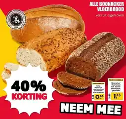 MCD Supermarkt ALLE BOONACKER VLOERBROOD aanbieding