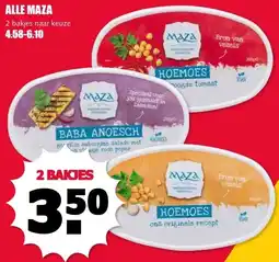 MCD Supermarkt ALLE MAZA aanbieding