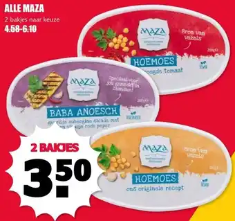 MCD Supermarkt ALLE MAZA aanbieding