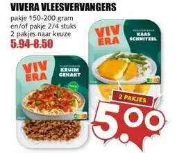 MCD Supermarkt VIVERA VLEESVERVANGERS aanbieding