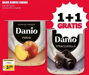 MCD Supermarkt DANIO ROMIGE KWARK aanbieding