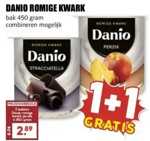 MCD Supermarkt DANIO ROMIGE KWARK aanbieding