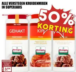 MCD Supermarkt ALLE VERSTEGEN KRUIDENMIXEN IN SUPERJARS aanbieding