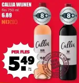 MCD Supermarkt CALLIA WIJNEN aanbieding