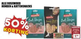 MCD Supermarkt ALLE ROSEWOOD HONDEN & KATTENSNACKS aanbieding