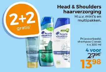 Trekpleister Head & Shoulders haarverzorging aanbieding