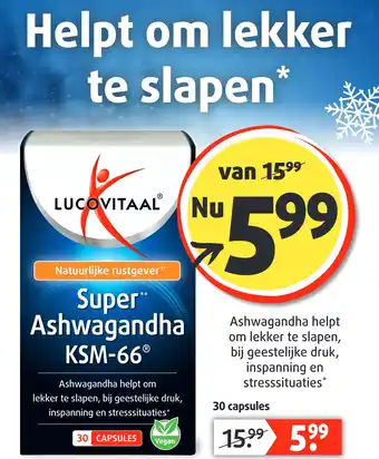 Lucovitaal Helpt om lekker te slapen* aanbieding